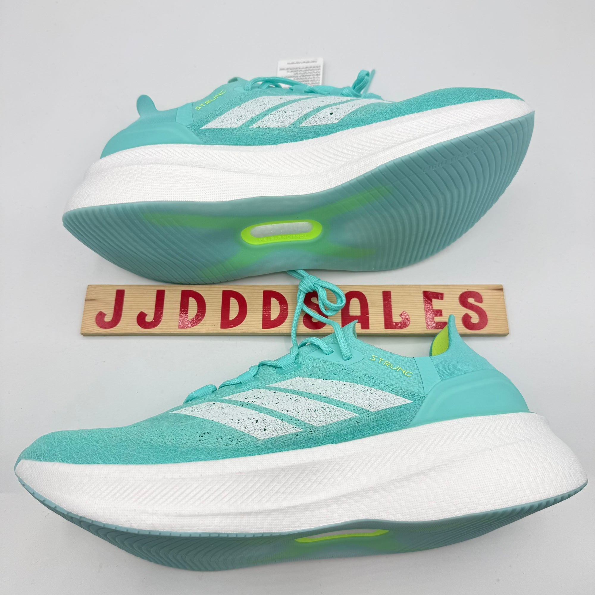 Adidas Ultraboost 5 Strung Flash Aqua JQ2936 Men’s 10 adidas UltraBoost 5 Strung Flash Aqua Mens 9 | Mercari main image 3