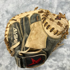 Brown All Star CM1100Pro RH Catcher's Baseball Glove 32" (Used)