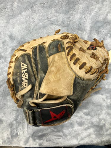 Brown All Star CM1100Pro RH Catcher's Baseball Glove 32" (Used)