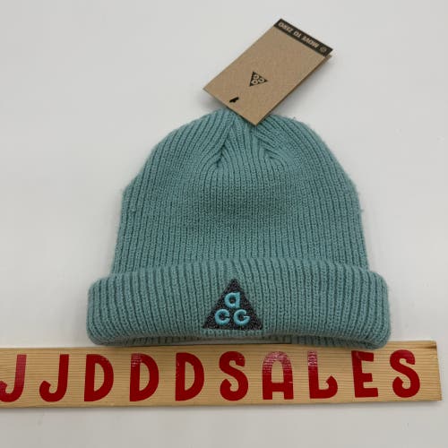 Nike ACG Terra Big Kids Beanie Unisex HJ4409-464 OSFM Aqua Turquoise NWT $30

New With Tags