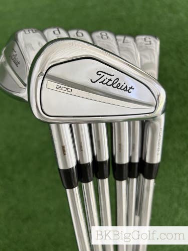 Titleist T200 23 Forged Iron Set 5-48 / Project X 5.5 (Firm) Stiff