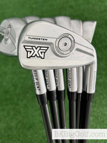 PXG 0311 P GEN7 Forged Iron Set 5-G / KBS TGI 70 Regular Graphite