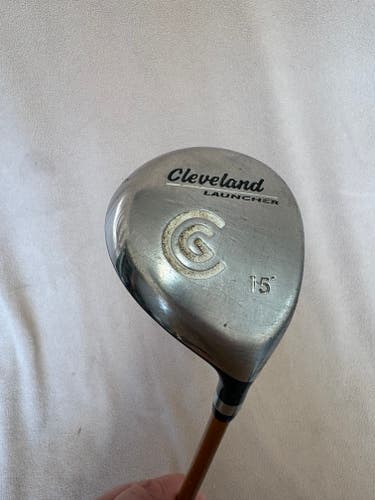 Men's Cleveland Launcher Right Handed Driver Stiff Flex 15 Loft (Used)