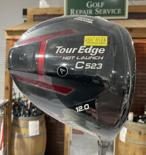 Tour Edge HOT LAUNCH C523 12 Driver 45" MAMIYA Senior Flex Graphite Shaft RH