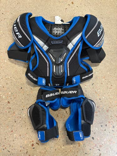 Small Junior Bauer MS-1 Shoulder Pads + Junior Medium Elbow Pads (Used)