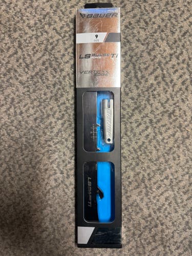 Bauer LS Pulse Ti Vertexx Edge Goal steel (New) size 9