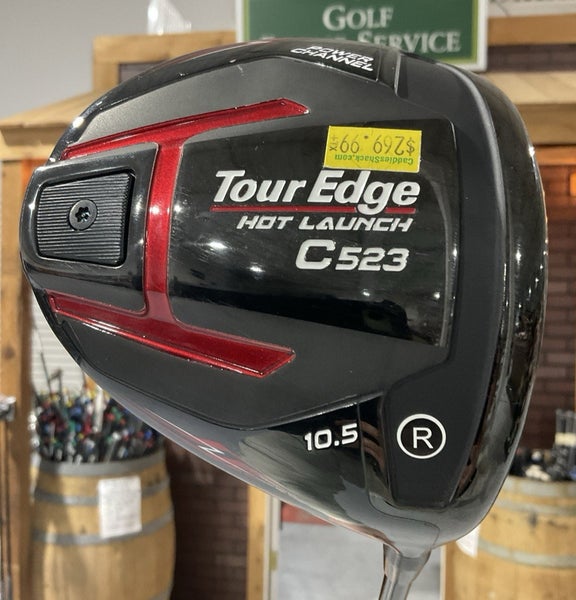Tour Edge HOT LAUNCH C523 10.5 Driver 44.5" MAMIYA Regular Flex Graphite Shaft
