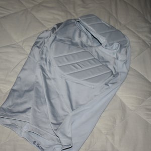 McDavid 5 Pad Protective Compression Shirt, Gray, Youth Medium