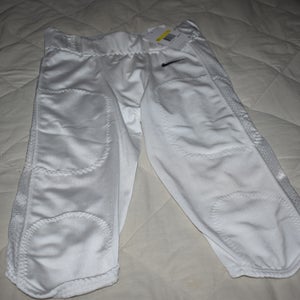 NEW - Nike Men's Vapor Team Football Pant, White, Small