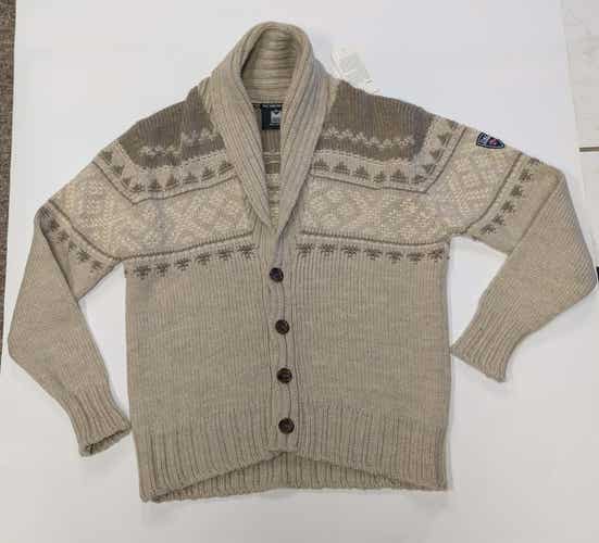 Vintage Dale of Norway Men's Wool Knit Cardigan Sweater Heritage Grandpa size LARGE