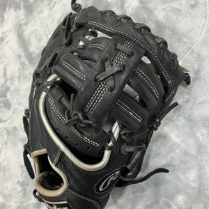 Black Rawlings Encore RH First Base Baseball Glove 12" (Used)