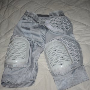 Gear Pro Tec Protective Compression Shorts with cup pocket, Gray, Men's Medium