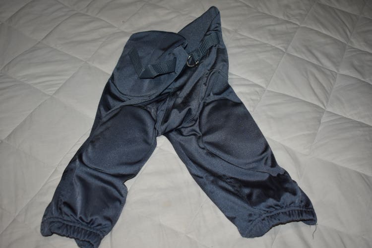 Champro Integrated Football Game Pants, Gray, Youth Small