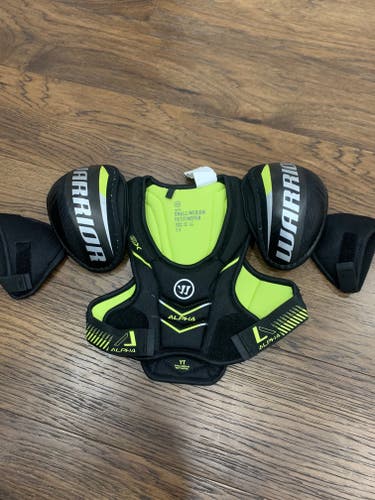 Small Youth Warrior Alpha QX Shoulder Pads (New)