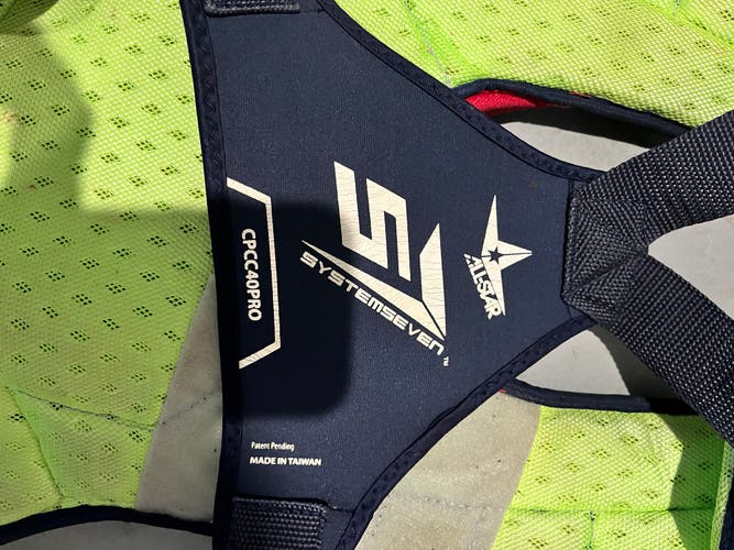 Red All Star System 7 Axis Catcher's Set (Used)