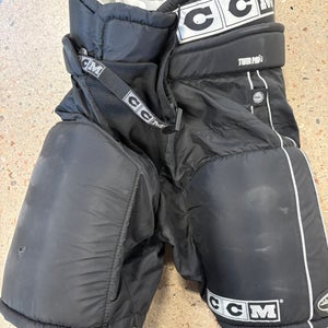 Black Junior Medium CCM Tacks 452 Hockey Pants (Used)