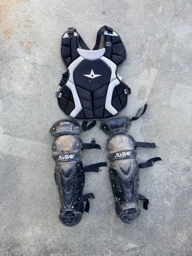 Black All Star Catcher's Set (Used)