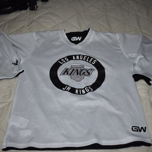Game Wear GW Reversible Jersey, LA Jr Kings, Black/Gray, Youth L/XL