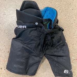 Black Junior Small Bauer X Hockey Pants (Used)