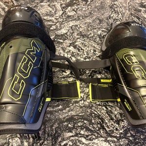 Junior CCM Tacks XF80 12" Shin Pads (Used)