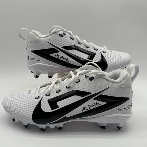 Nike Alpha Menace 4 Varsity Agility Power Football Cleats FZ7703-101 Mens Sz 16