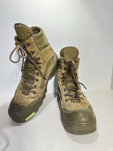 #2711 BATES Hot Weather Combat Hiker Boots 10.5 R US Military WIDE  E03612C