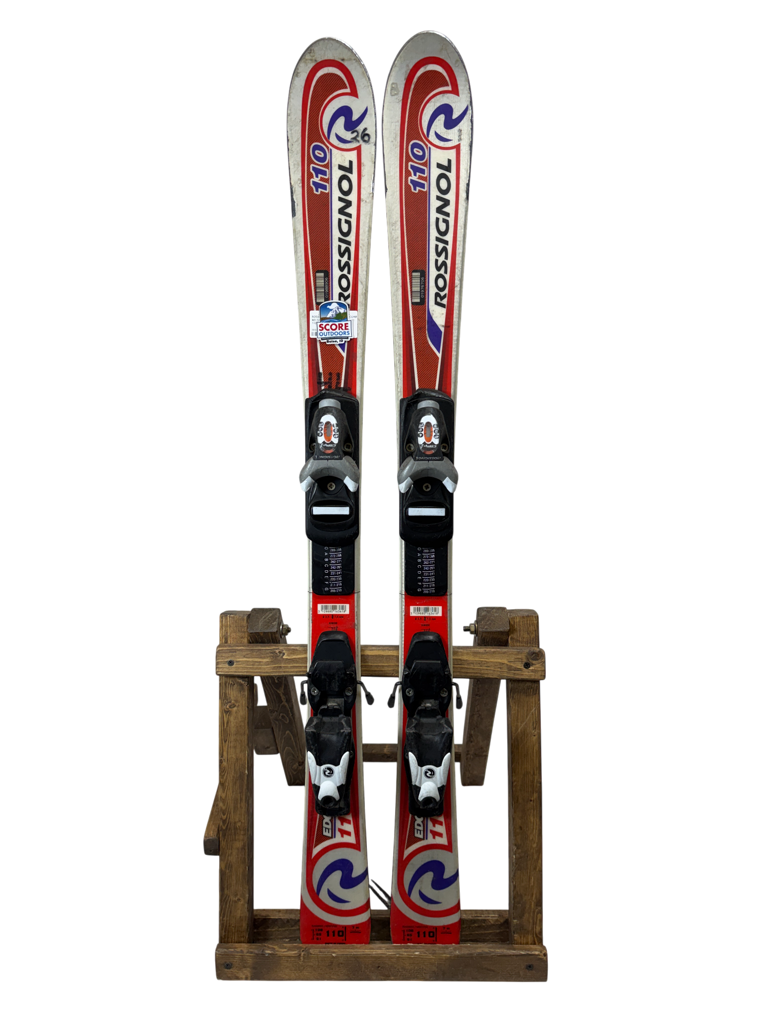 ROSSIGNOL 110cm ジュニアスキー板 XERES ブーツ20cm 子供用カービング 