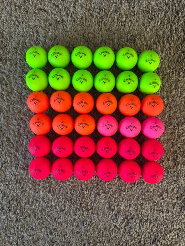 Callaway Supersoft Balls 36 Pack (3 Dozen) (Used)