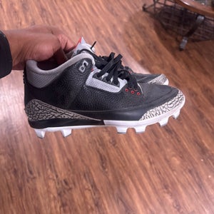 Black Men's Size M 11.5 (W 12.5) Adult Air Jordan 4 Retro Shoes (Used)