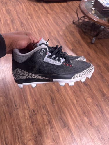 Black Men's Size M 11.5 (W 12.5) Adult Air Jordan 4 Retro Shoes (Used)