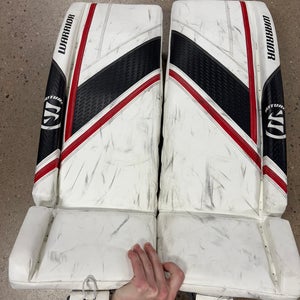 31+1" Intermediate Warrior Ritual G6 E+ Goalie Leg Pads (Used)