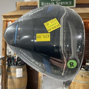 Cleveland HiBORE XL 9° 10.5° 12° Driver 46" Aldila Ascent Regular Flex MRH NEW!