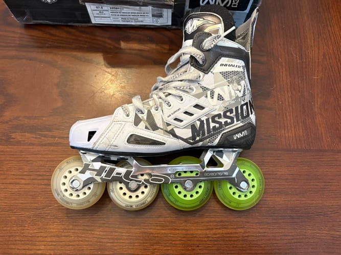 Mission Inhaler WM03 Inline Skates Wide Width Size 7 (Used)