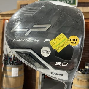 Wilson LAUNCH PAD 9° Driver 45" MAMIYA HELIUM Stiff Flex Graphite Shaft RH