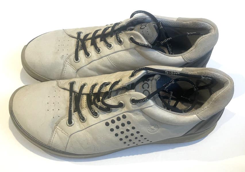Ecco Biom Hybrid Spikeless Golf Shoes Mens EU 43 US 9 Gray Yak