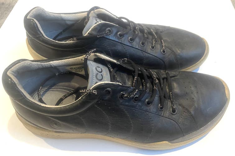 Ecco Biom Hybrid Spikeless Golf Shoes Mens EU 43 US 9 Black Leather