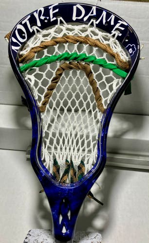 Custom dyed Warrior Evo X Head (New) Notre Dame theme blue marble