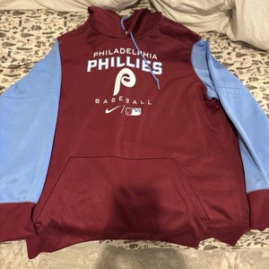 Men’s Philadelphia Phillies Nike Therma Fit Hoodie Size XL *Read Description*