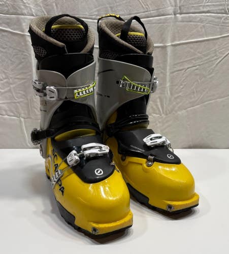 Scarpa Rush Tech Pin Alpine Ski Touring Boots Intuition Liners MDP 30 US 11
