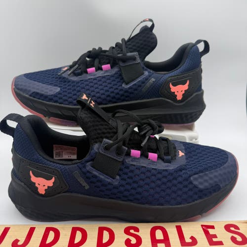 Under Armour Project Rock BSR 4 Training Shoes Midnight Navy Black Men’s Sz 10.5

New Without Box