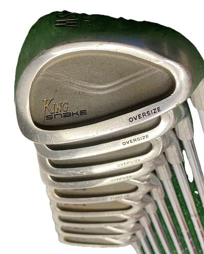 King Snake Iron Set 3-PW,SW RH Men's Regular Steel 5i 38" Good Tour Wrap Grips