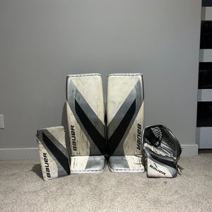 Bauer Hyperlite 2 Regular Goalie Full Set Pro Stock