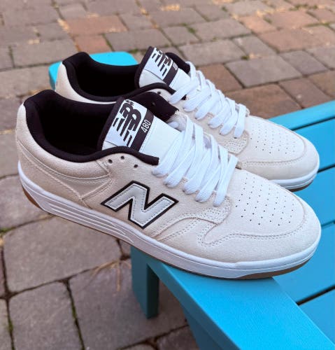 MENS NEW BALANCE NUMERIC 480 SEA SALT GUM SKATEBOARDING SNEAKERS US SIZE 11 NWOT