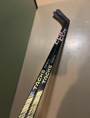 4 PACK. Senior CCM Tacks AS-VI Pro. Left Hand Hockey Stick P90 85 Flex Regular Grip Pro Stock (NEW)