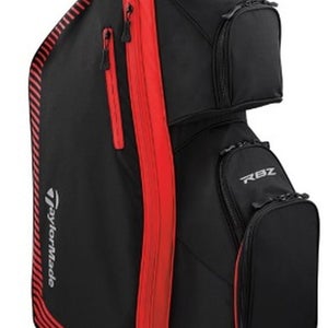 Taylor Made RBZ Cart Lite Bag (14-way top, Black/Red) 2024 NEW