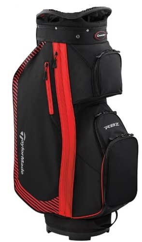 Taylor Made RBZ Cart Lite Bag (14-way top, Black/Red) 2024 NEW