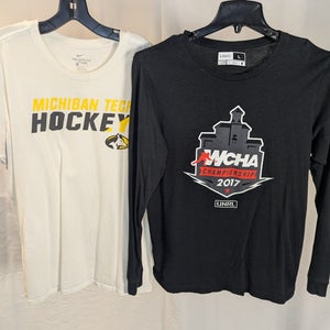 College Hockey (MTU) Tee-Shirt 2 Pack - Size Large
