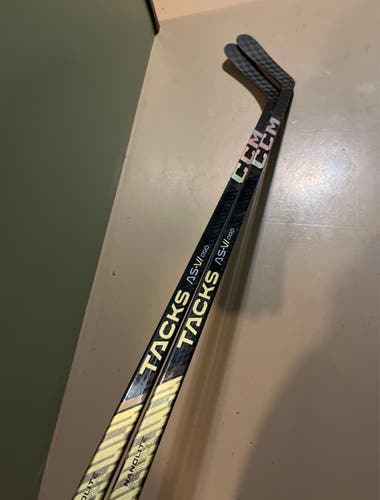 5 PACK. Senior CCM Tacks AS-VI Pro. Left Hand Hockey Stick P90 85 Flex Pro Stock (New)