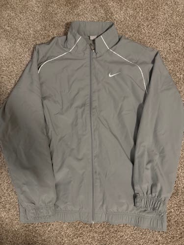 Gray Men's Large Nike Jacket (New)