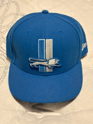 Detroit Lions New Era Hat 7-5/8